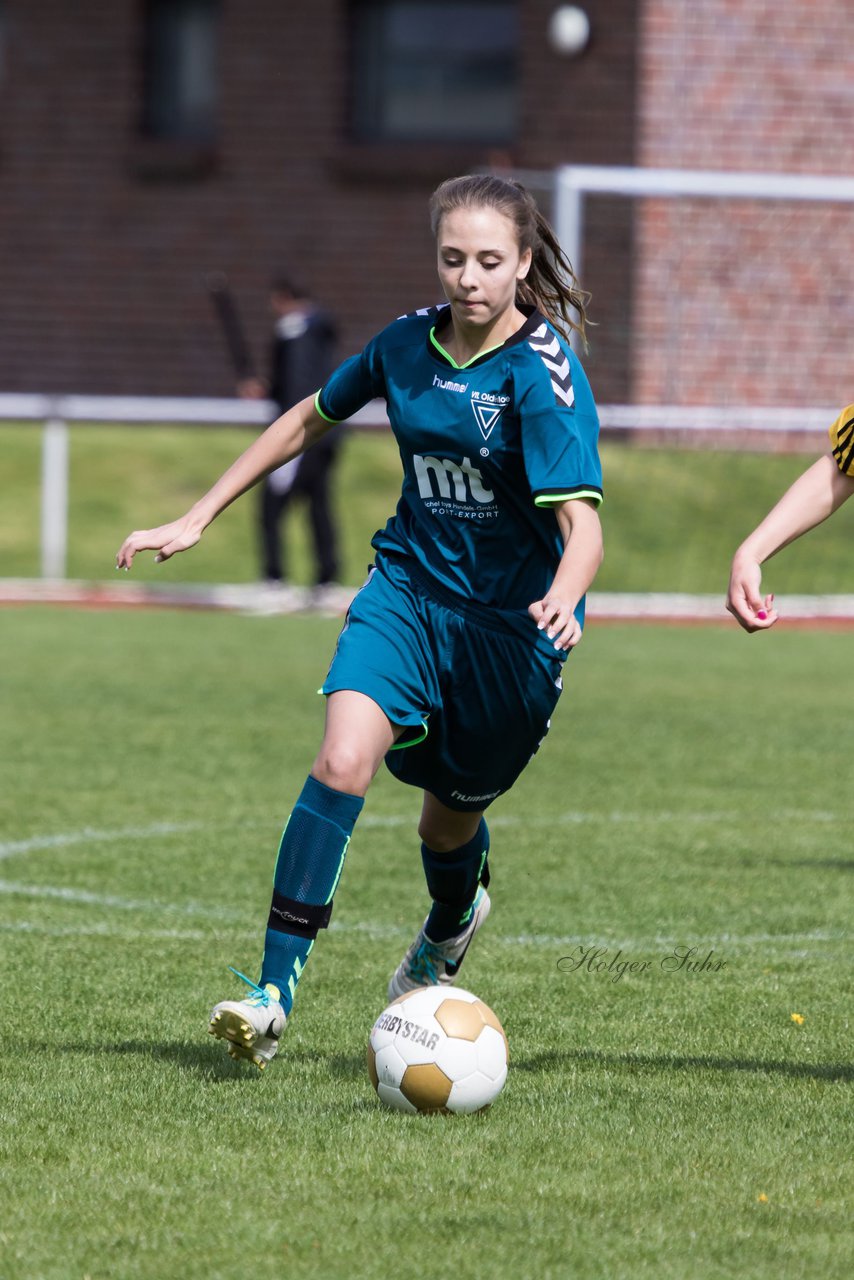 Bild 383 - B-Juniorinnen VfL Oldesloe - JSG Sdtondern : Ergebnis: 2:0